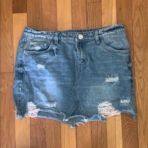 Jean Skirt Size M - worn once